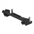 Black wolf V-plow med pushtube og frontmotert festebrakett 180cm bredde thumbnail