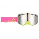 AMOQ Vision Vent+ Magnetiske Vernebriller Rosa-HiVis - Sølv Speil thumbnail