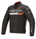 Alpinestars T-SP S Ignition Vanntett Jakke Svart/Rød Fluo thumbnail