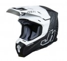 Just1 Hjälm J-22 C Frontier Svart/Vit/Carbon Matt thumbnail