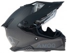 AMOQ Recoil Carbon hjelm med elektrisk visir Blackout thumbnail