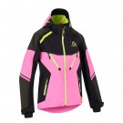 AMOQ Orbit Jacket Dame Rosa/Svart/HiVis thumbnail